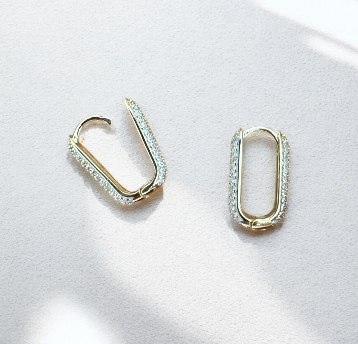 Ohrringe | Golden Glow Hoops
