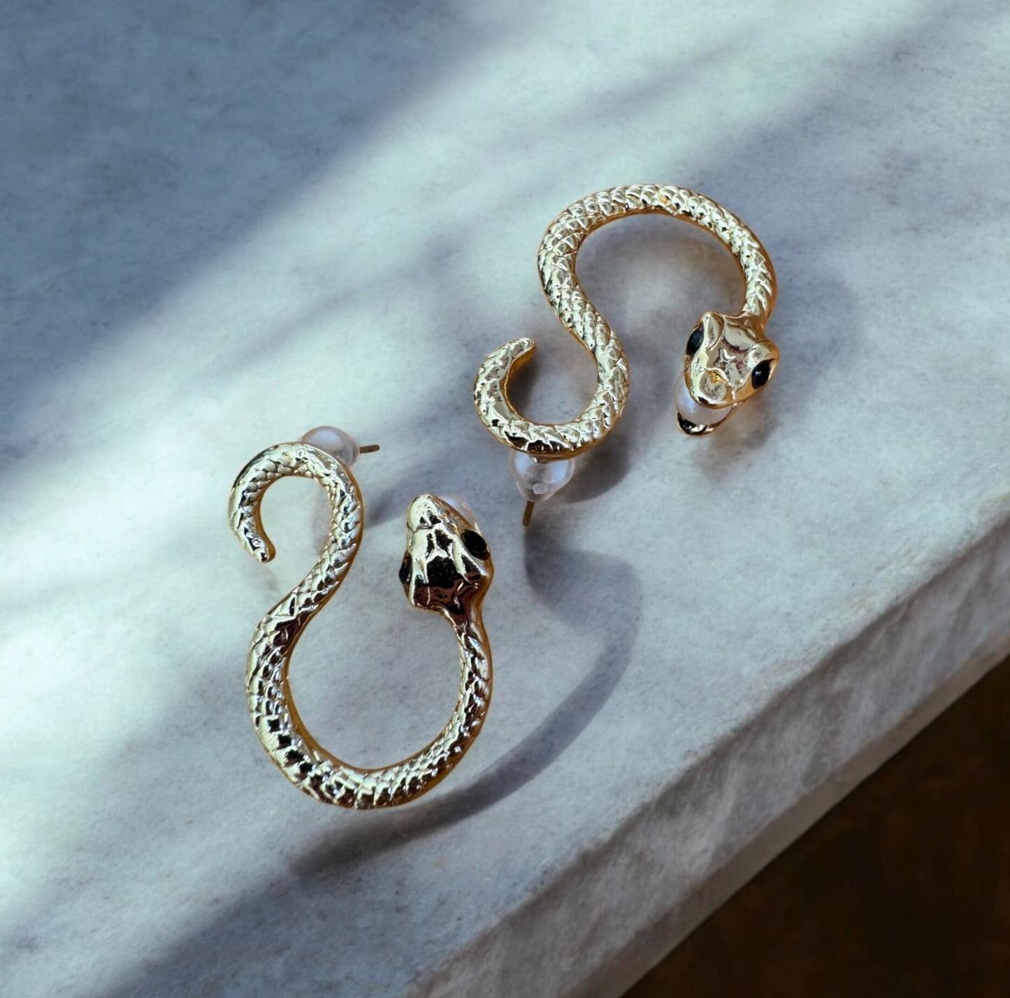 Ohrringe | Golden Snake
