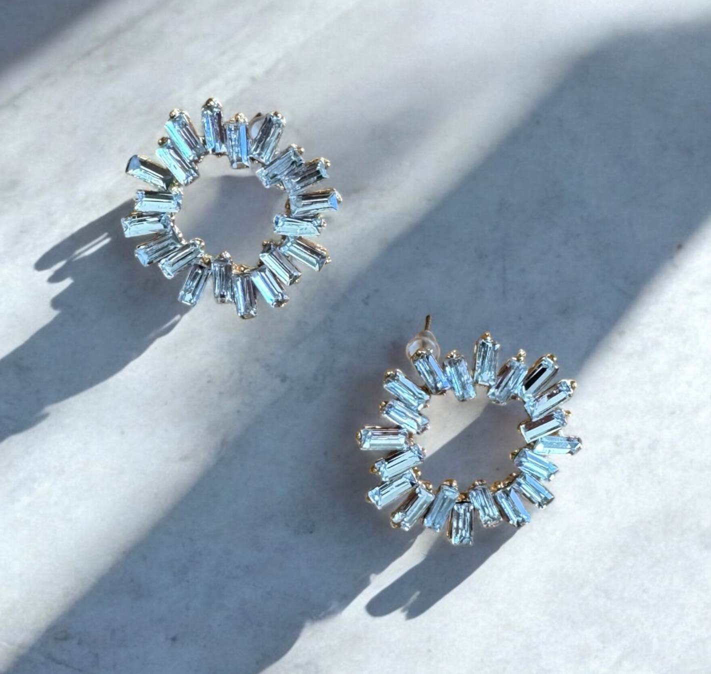 Ohrringe | Crystal Sunburst