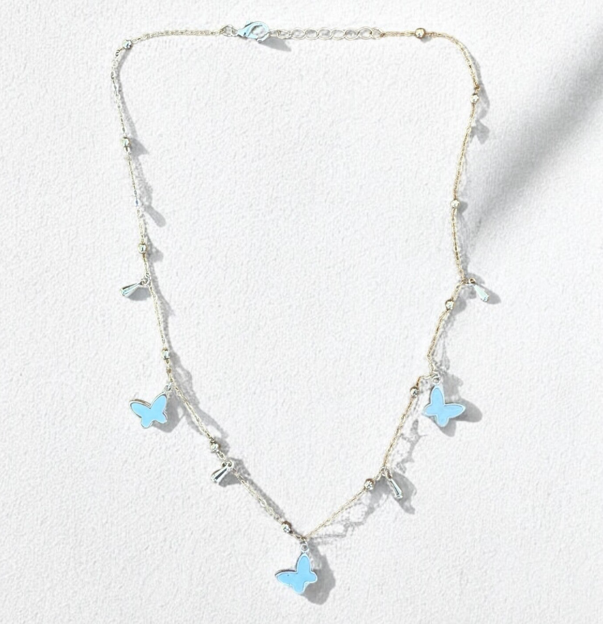 Halskette | White Butterfly