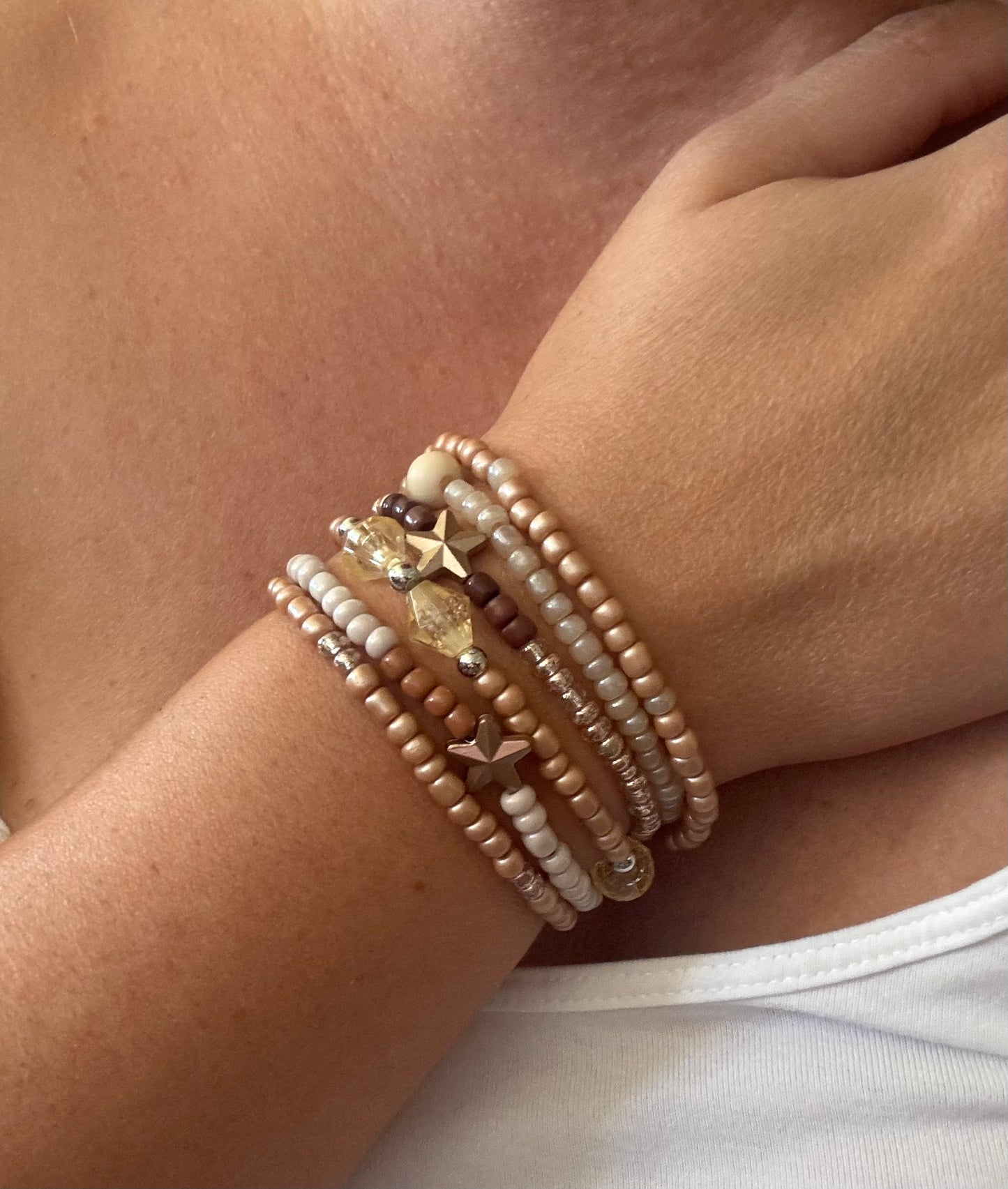Perlenarmband Set | Luna Line