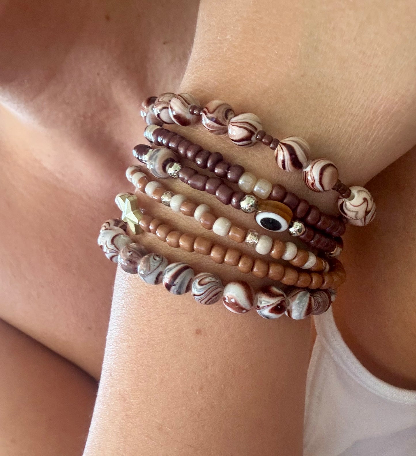 Perlenarmband Set | Luna Line