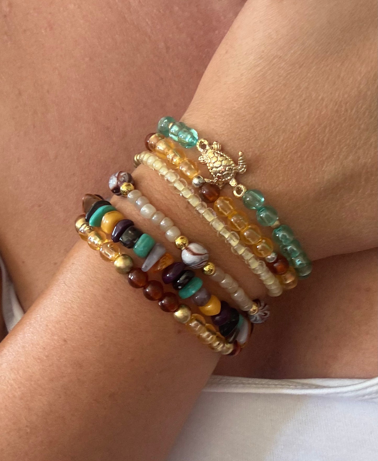 Perlenarmband Set | Luna Line