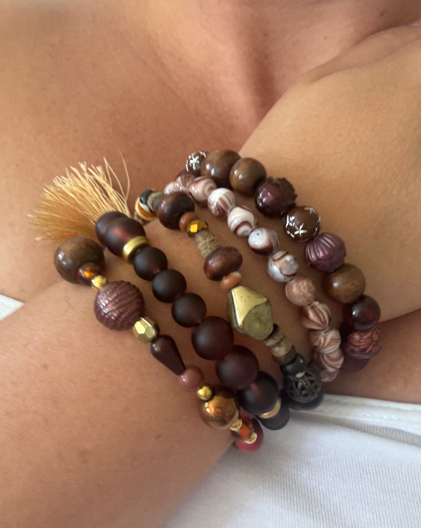 Perlenarmband Set | Luna Line