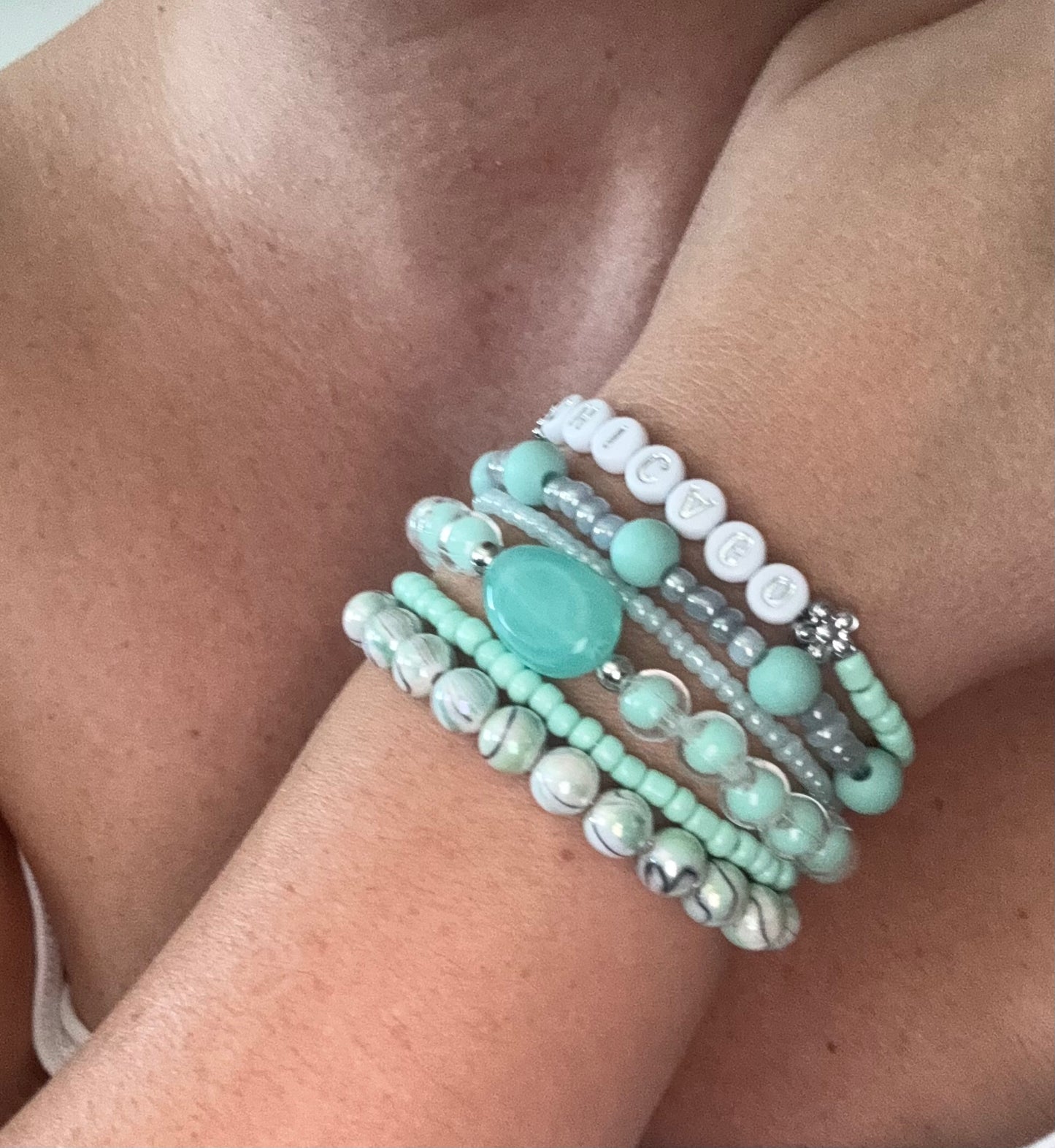 Perlenarmband Set | Luna Line