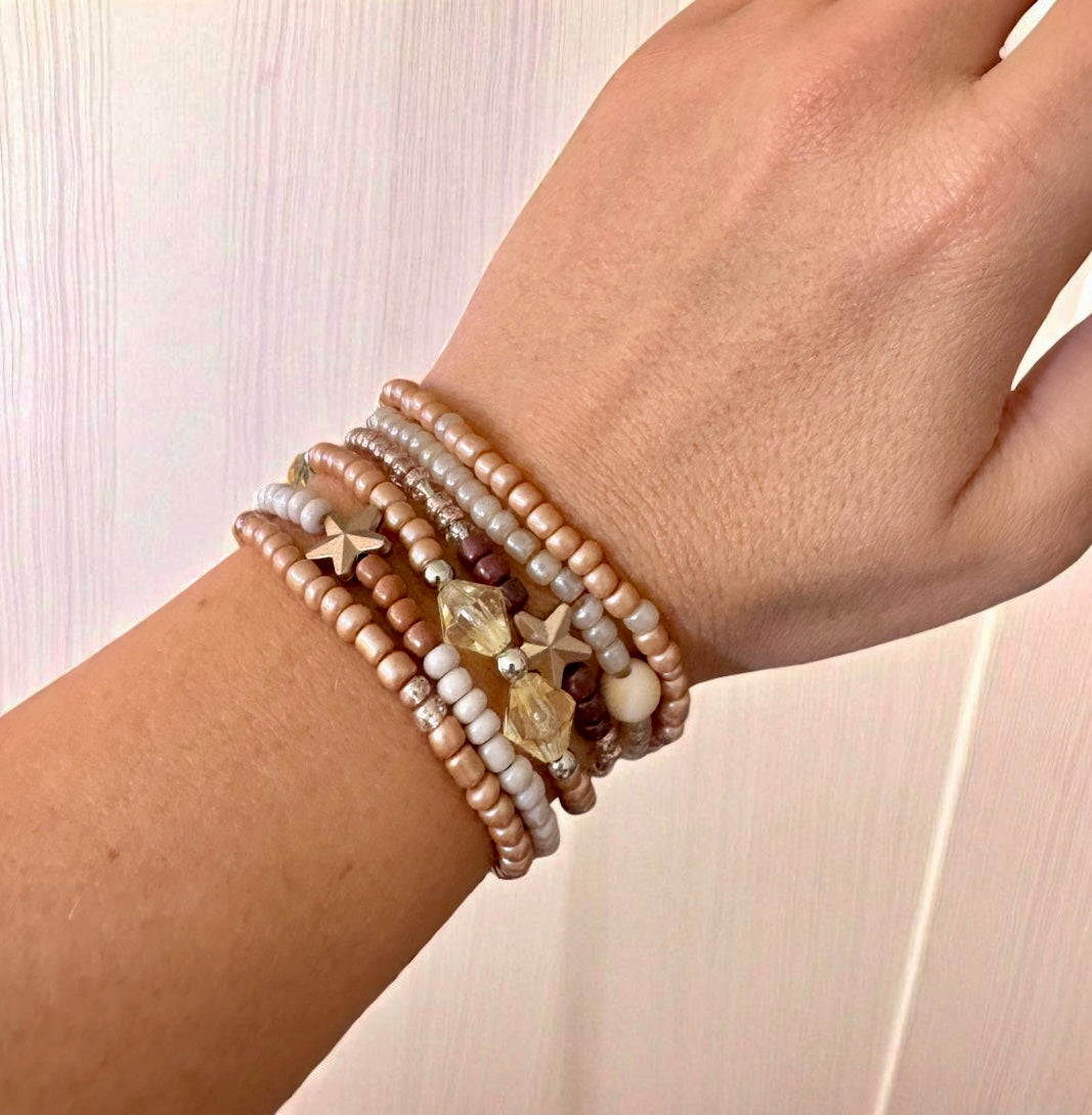 Perlenarmband Set | Luna Line
