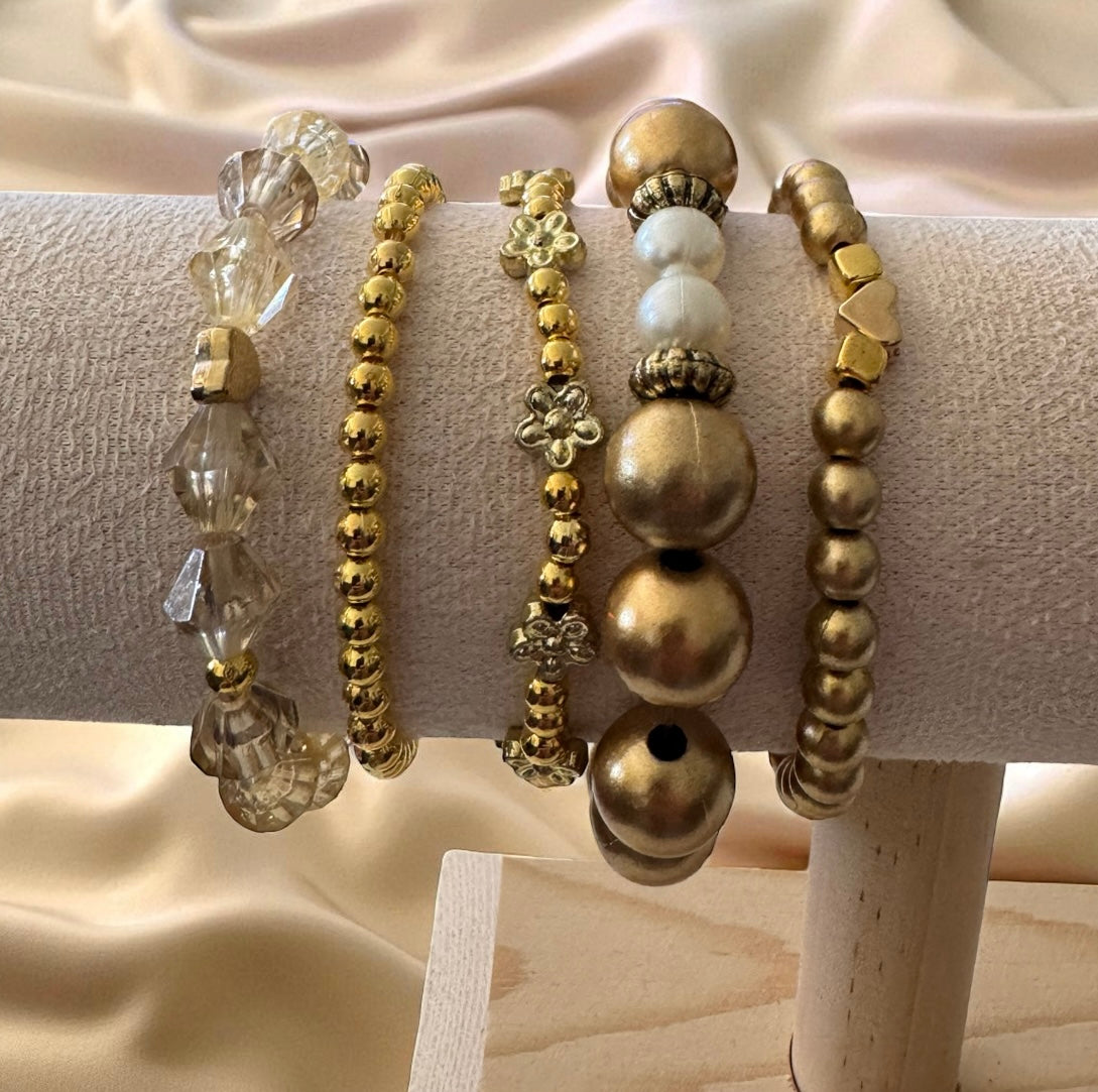 Perlenarmband Set | Luna Line