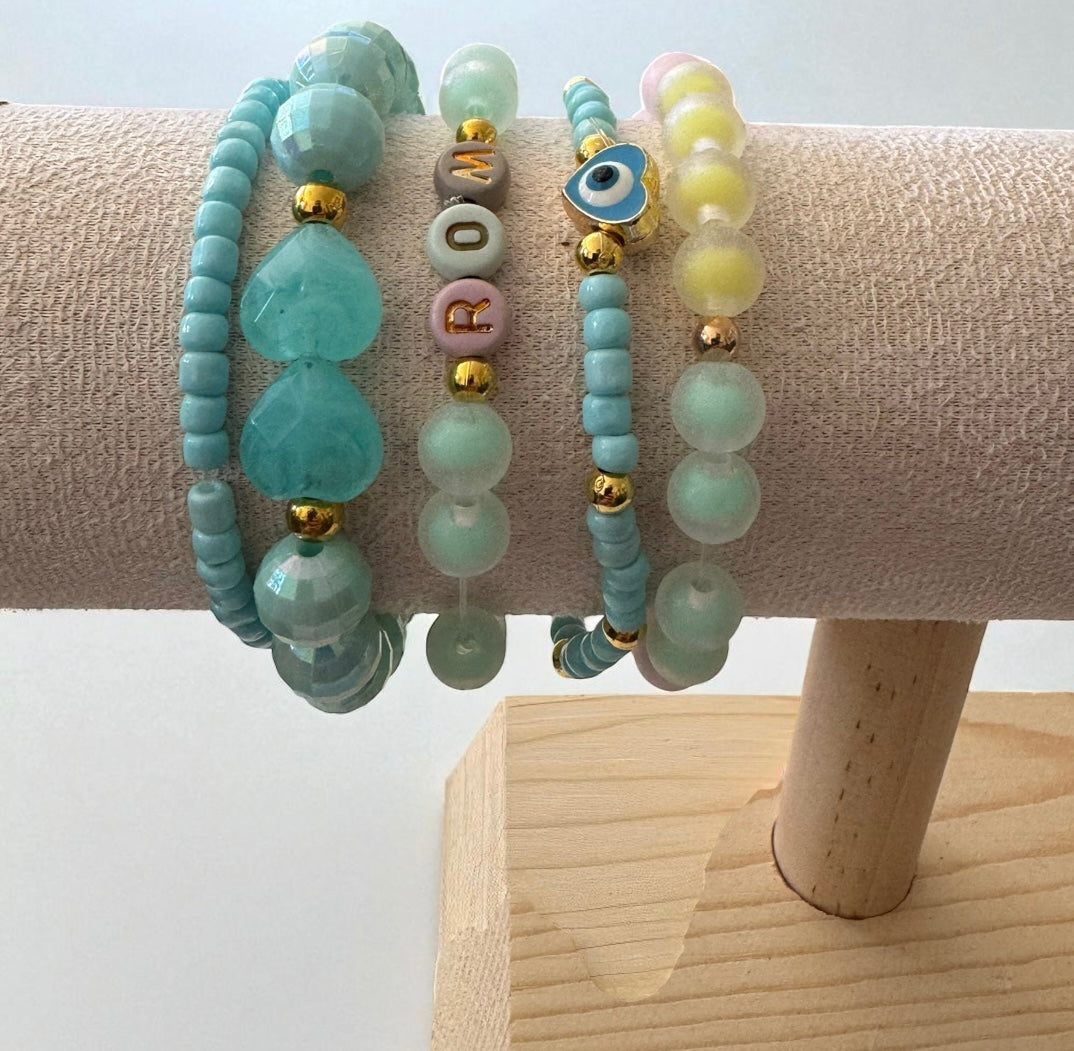Perlenarmband Set | Luna Line