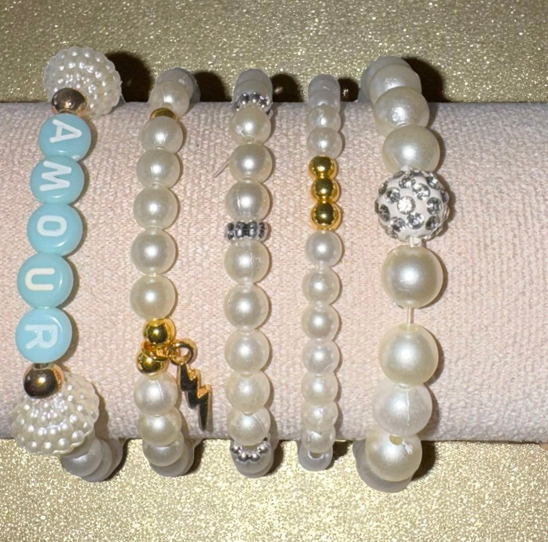 Perlenarmband Set | Luna Line