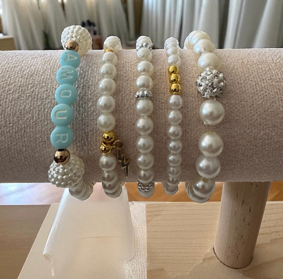 Perlenarmband Set | Luna Line