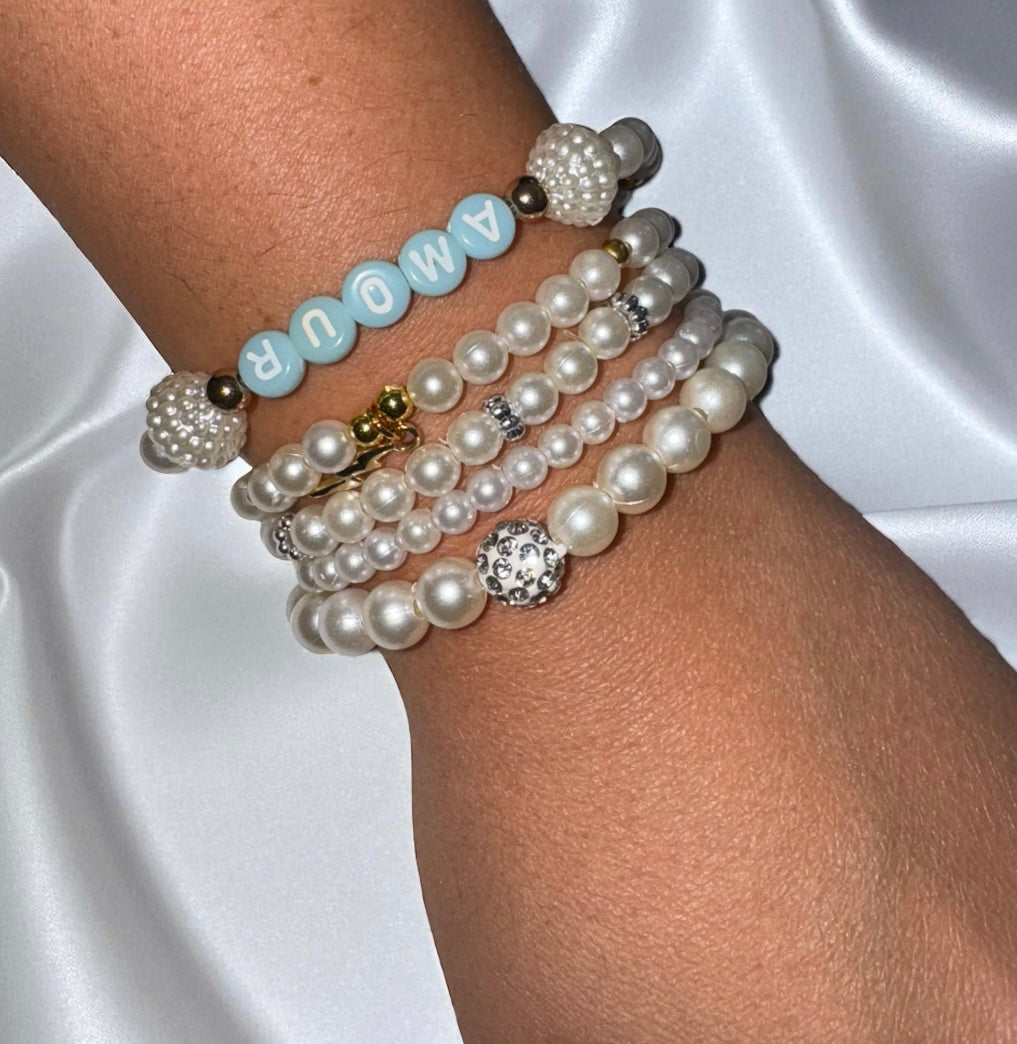 Perlenarmband Set | Luna Line