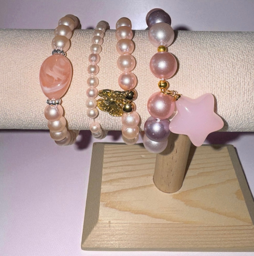 Perlenarmband Set | Rosalia