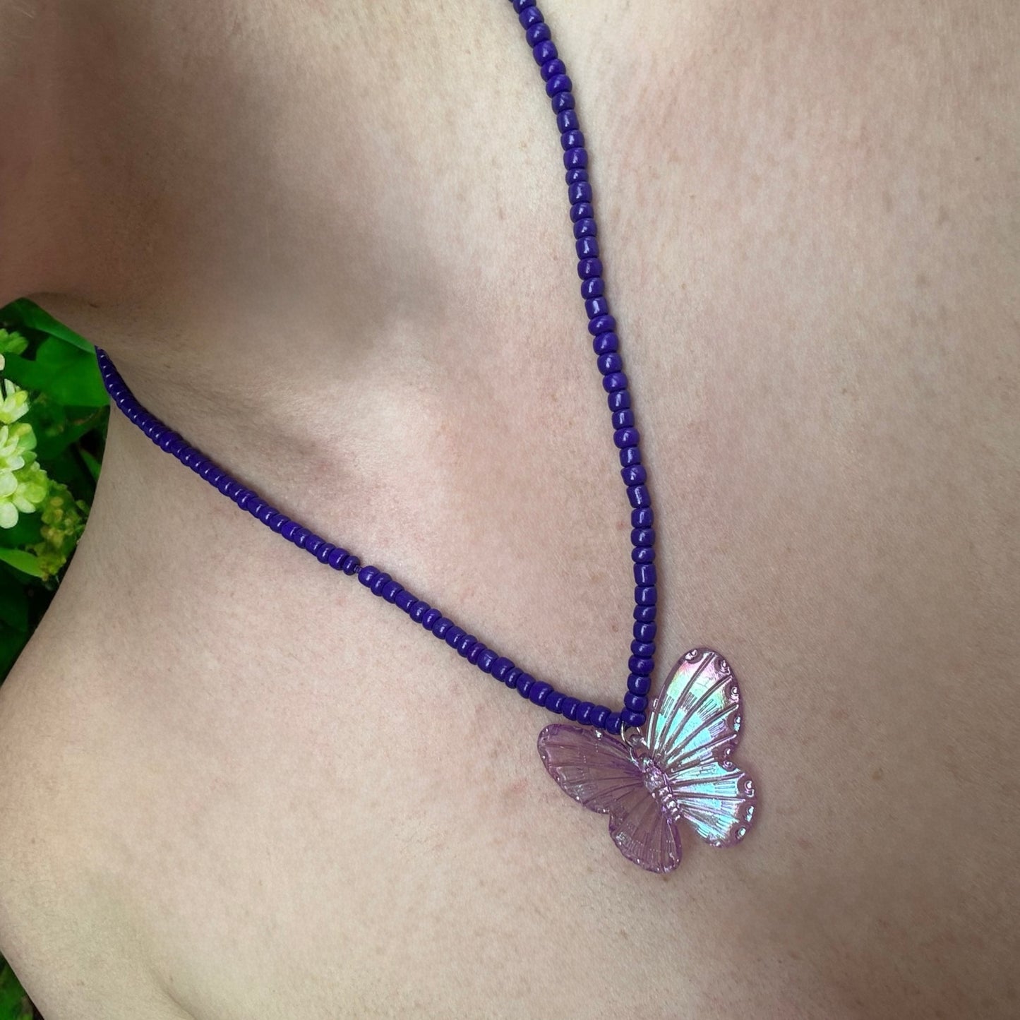 Halskette | Violet Wings
