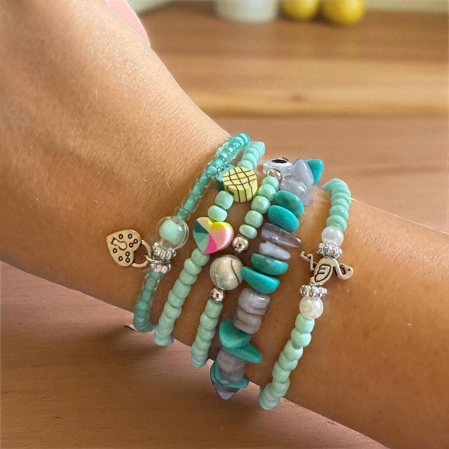 Perlenarmband Set | Luna Line