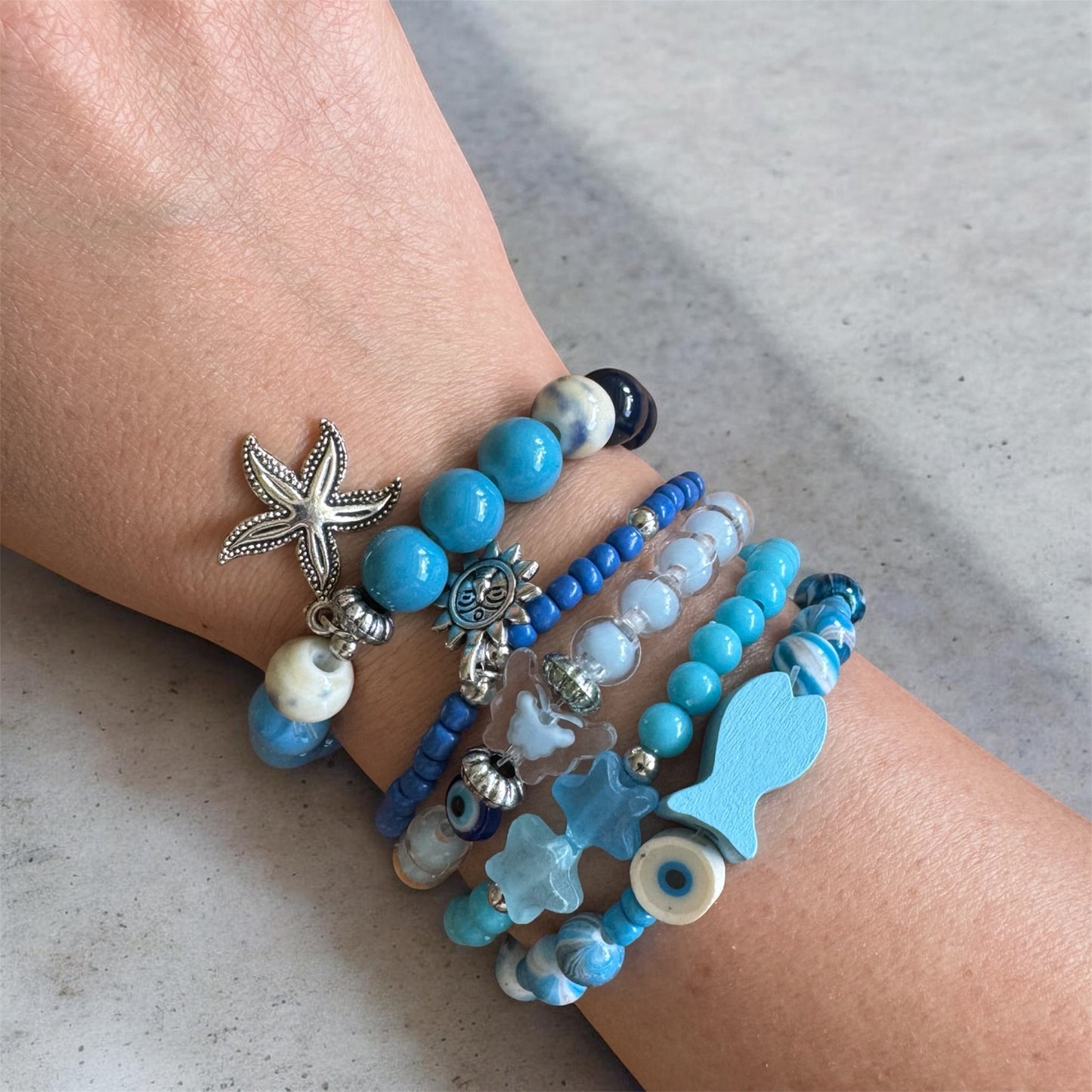 Perlenarmband Set | Starfish