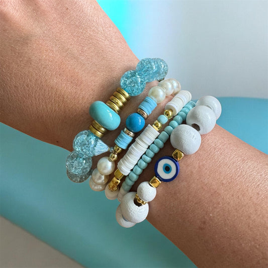 Perlenarmband Set | 5-Teilig