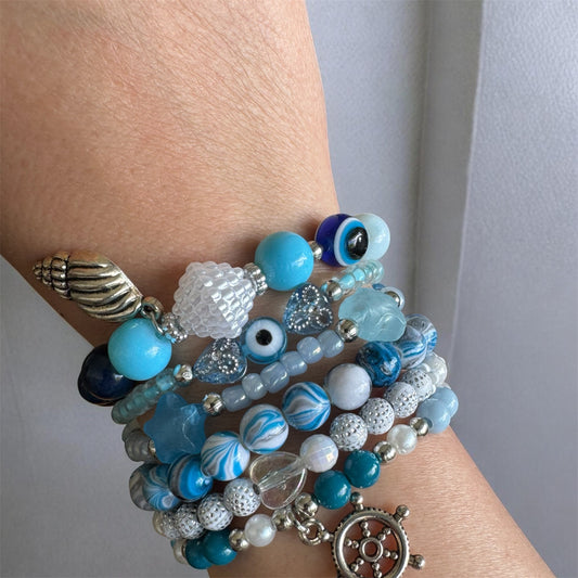 Perlenarmband Set | Sea Life