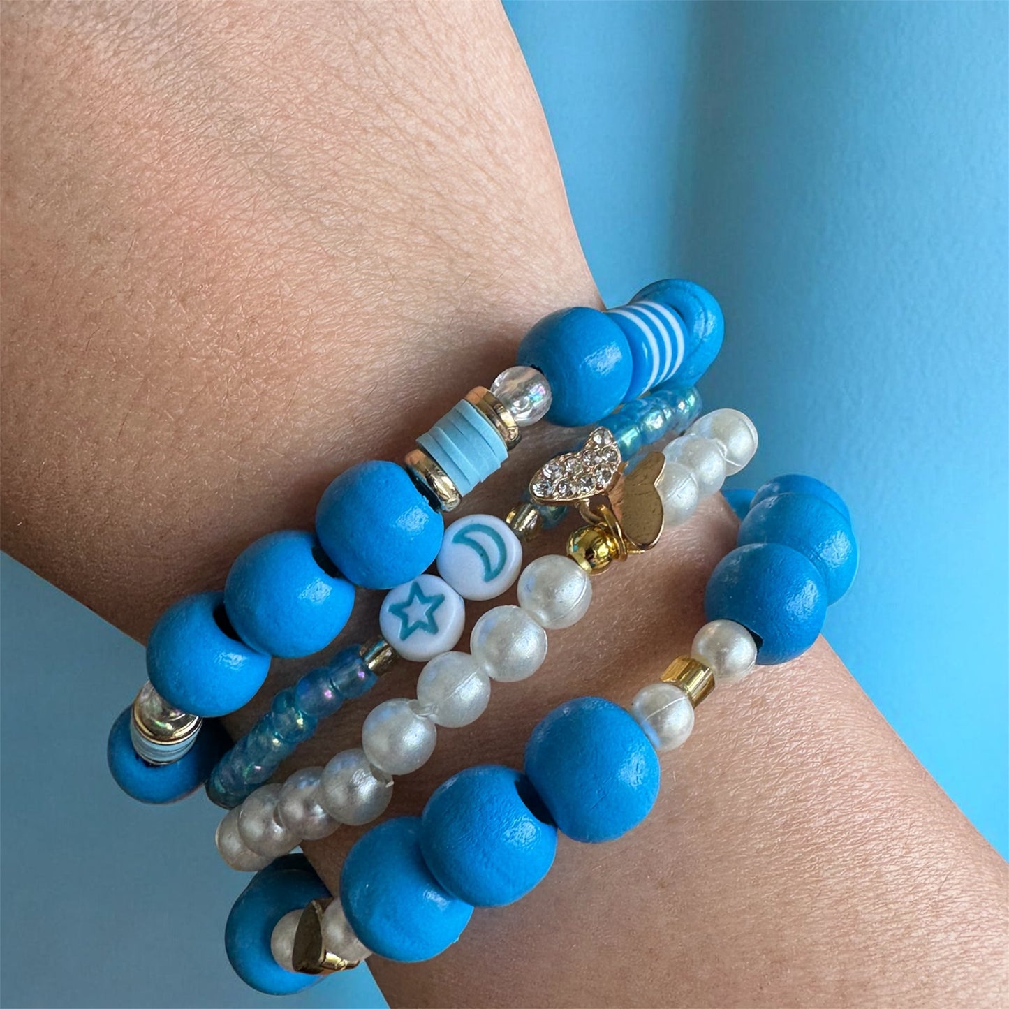 Perlenarmband Set | Moonstar