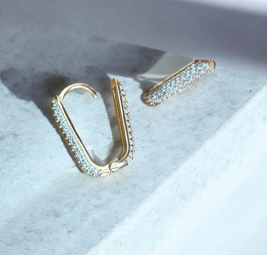 Ohrringe | Golden Glow Hoops