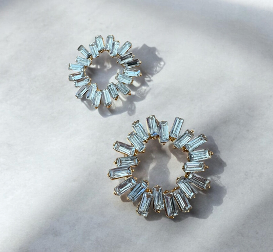 Ohrringe |  Crystal Sunburst
