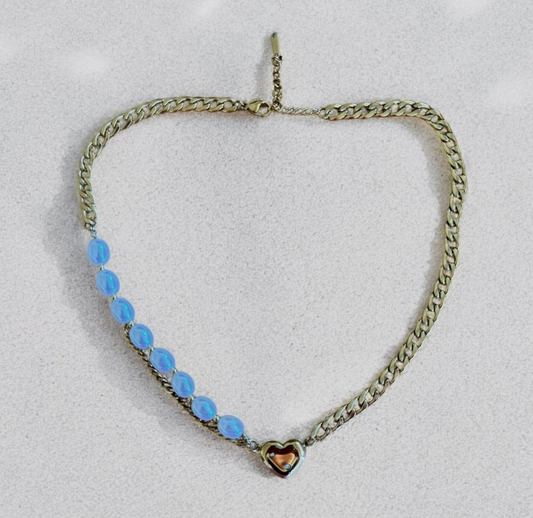 Halskette | Chain & Pearl