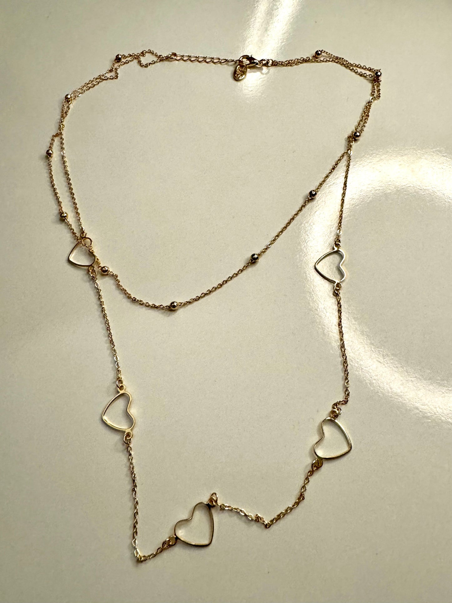 Halskette | Golden Hearts