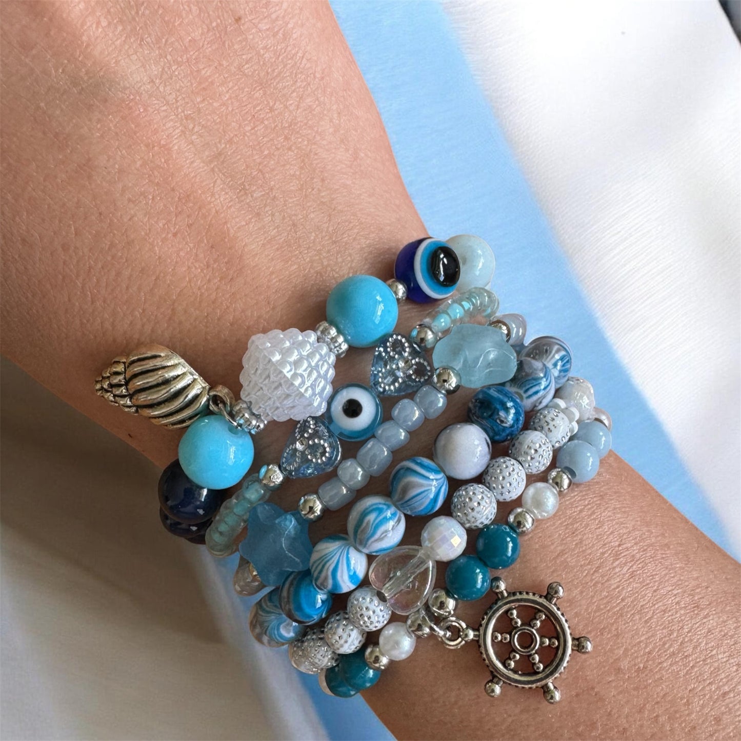 Perlenarmband Set | Sea Life