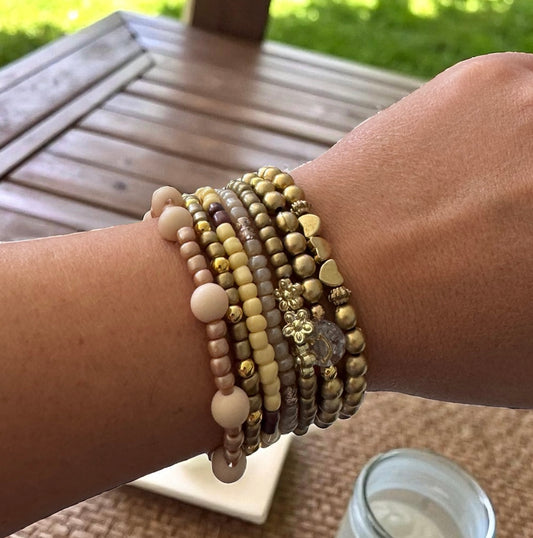 Perlenarmband Set | Luna Line