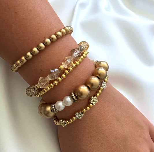 Perlenarmband Set | Luna Line