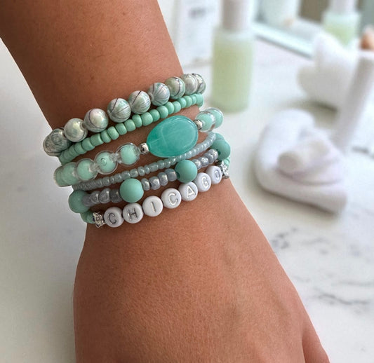 Perlenarmband Set | Luna Line