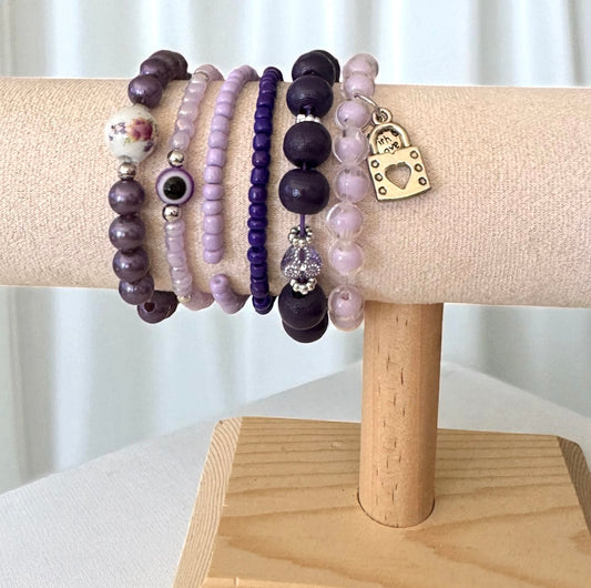 Perlenarmband Set | Cyanis