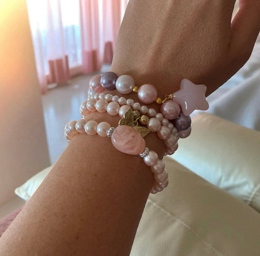 Perlenarmband Set | Rosalia