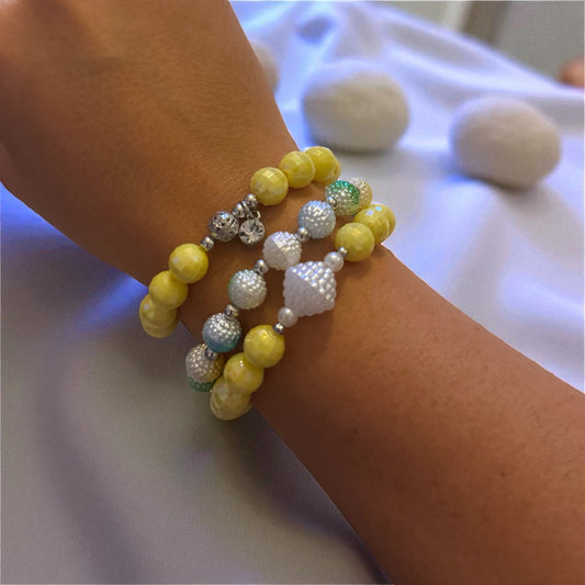 Perlenarmband Set | Scarleta