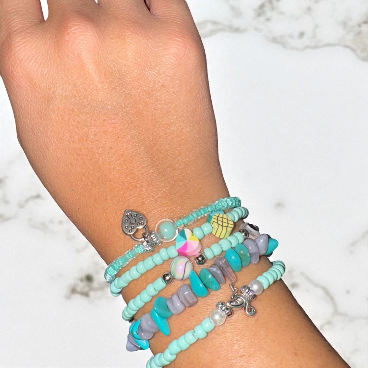 Perlenarmband Set | Luna Line